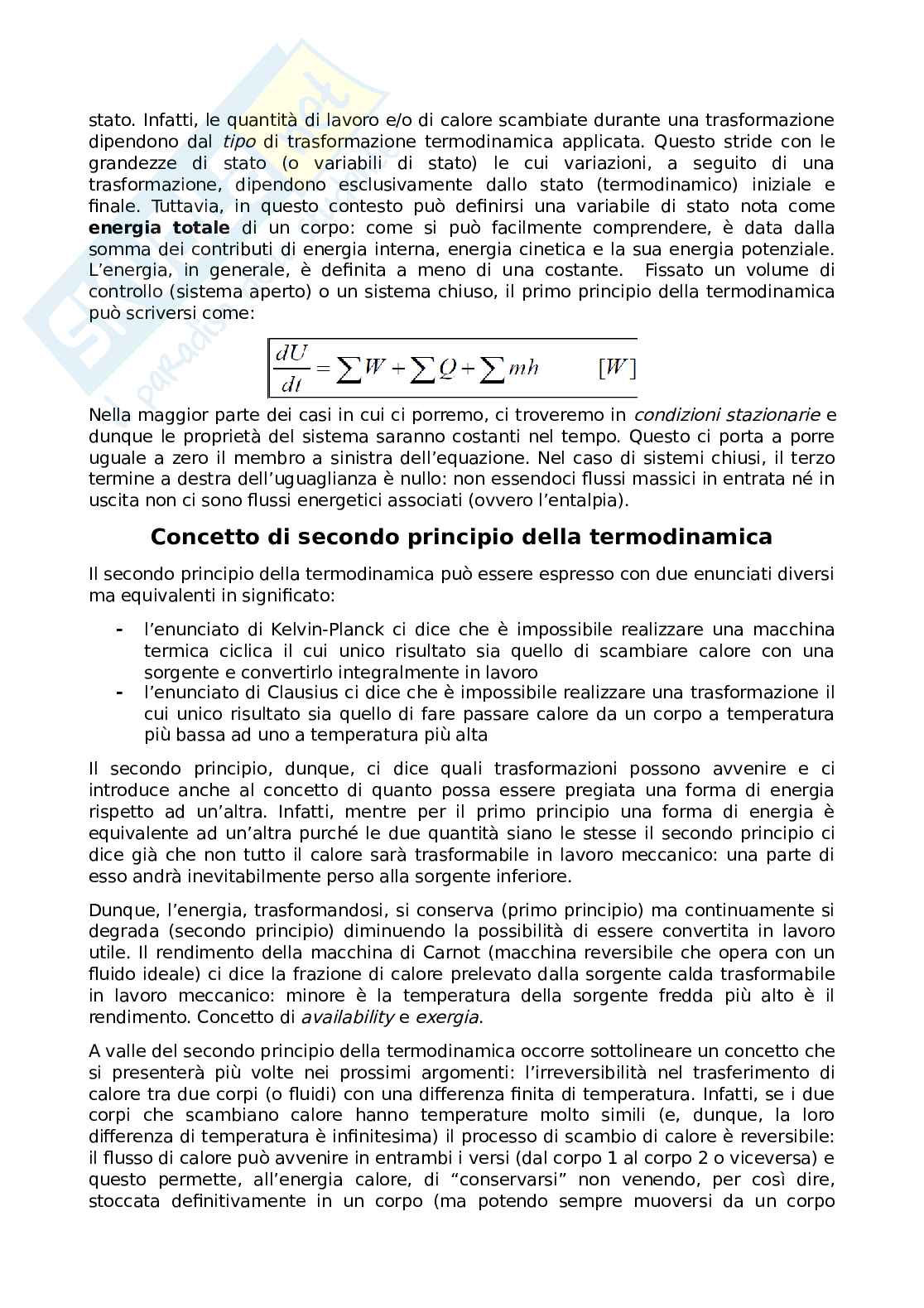 Appunti di Sistemi energetici Pag. 2