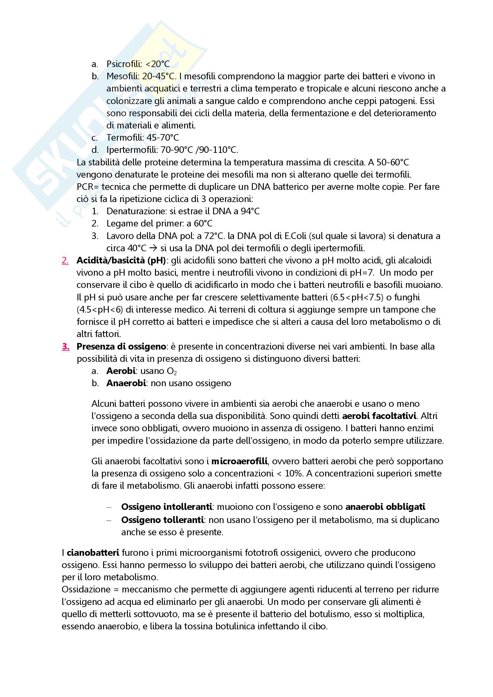 Microbiologia applicata Pag. 26