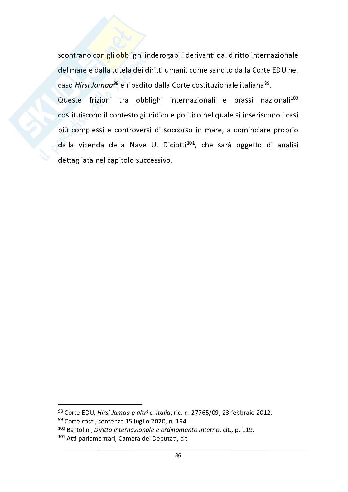 Obblighi di salvataggio e ius cogens: il caso della Nave U.Diciotti nel contesto del diritto internazionale Pag. 41