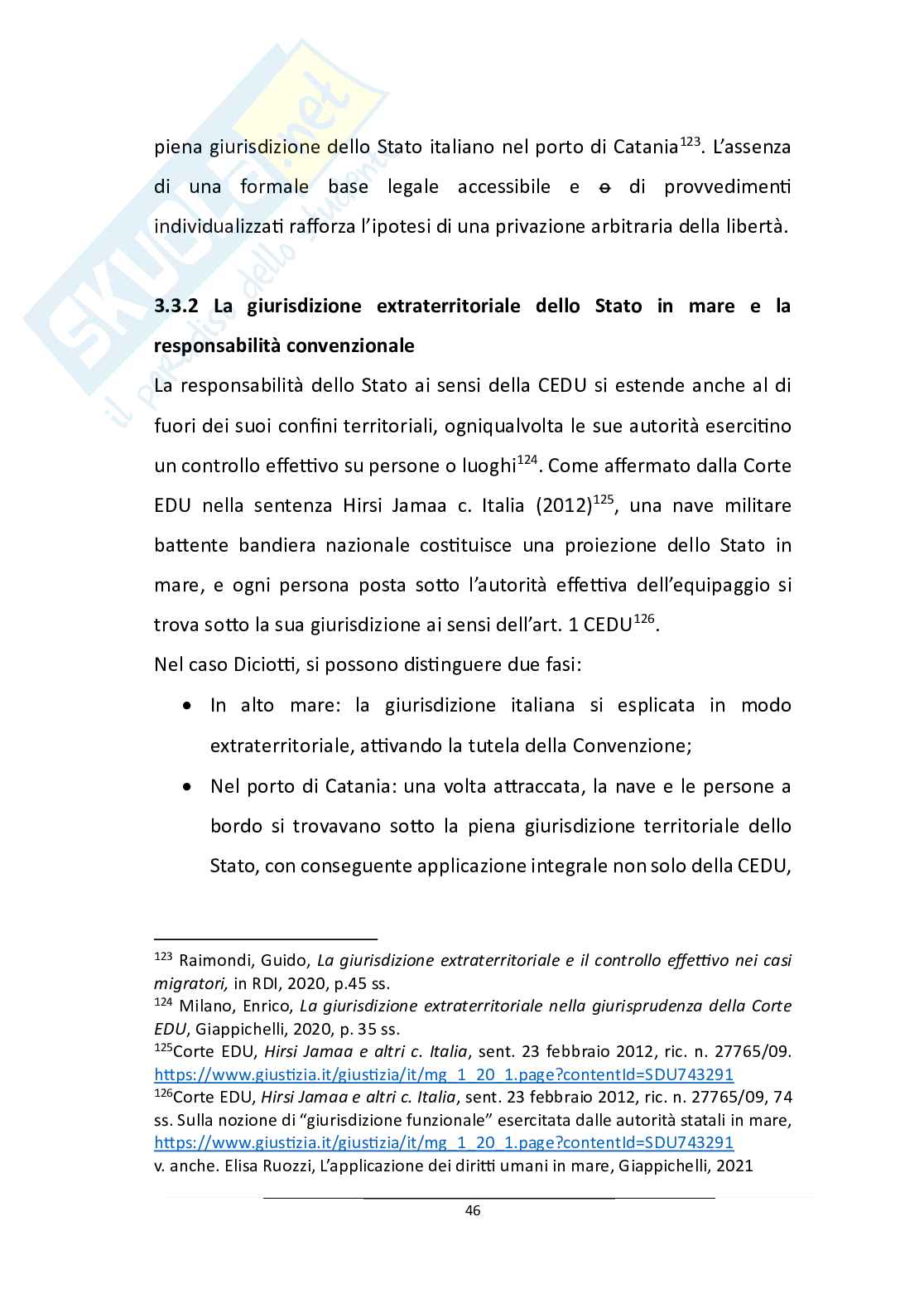 Obblighi di salvataggio e ius cogens: il caso della Nave U.Diciotti nel contesto del diritto internazionale Pag. 51