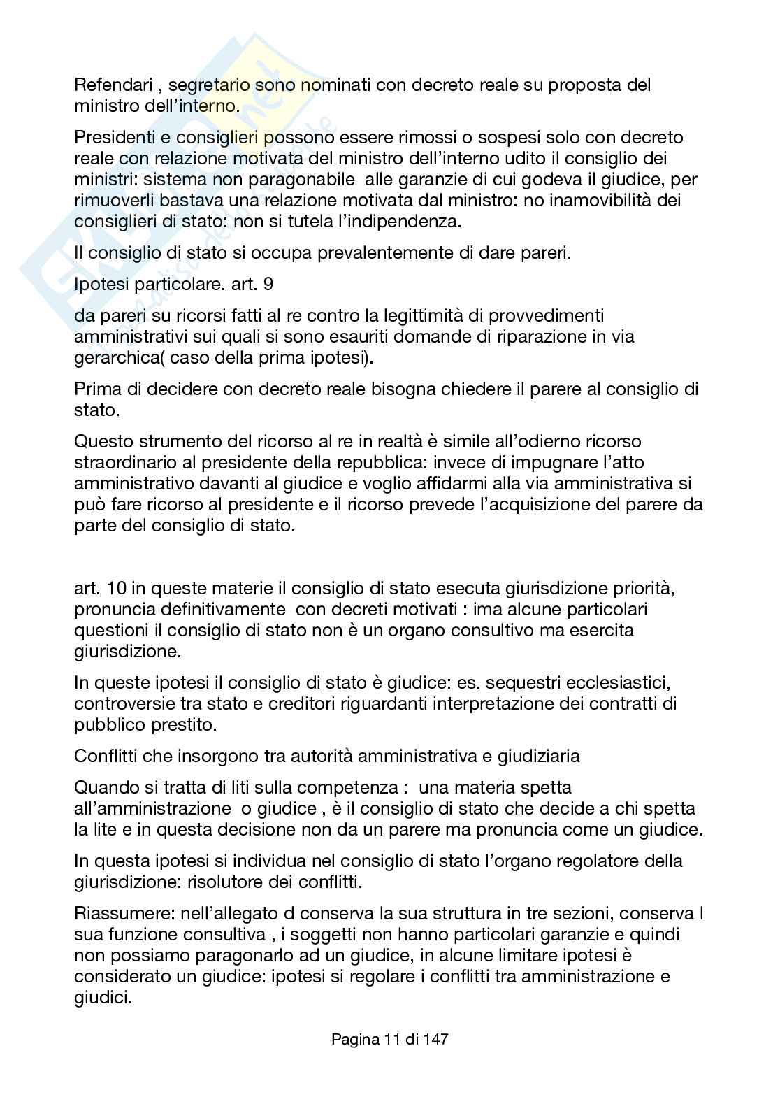 Elementi di giustizia amministrativa  Pag. 11