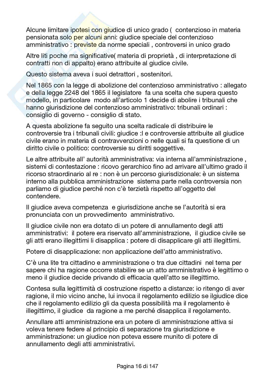Elementi di giustizia amministrativa  Pag. 16