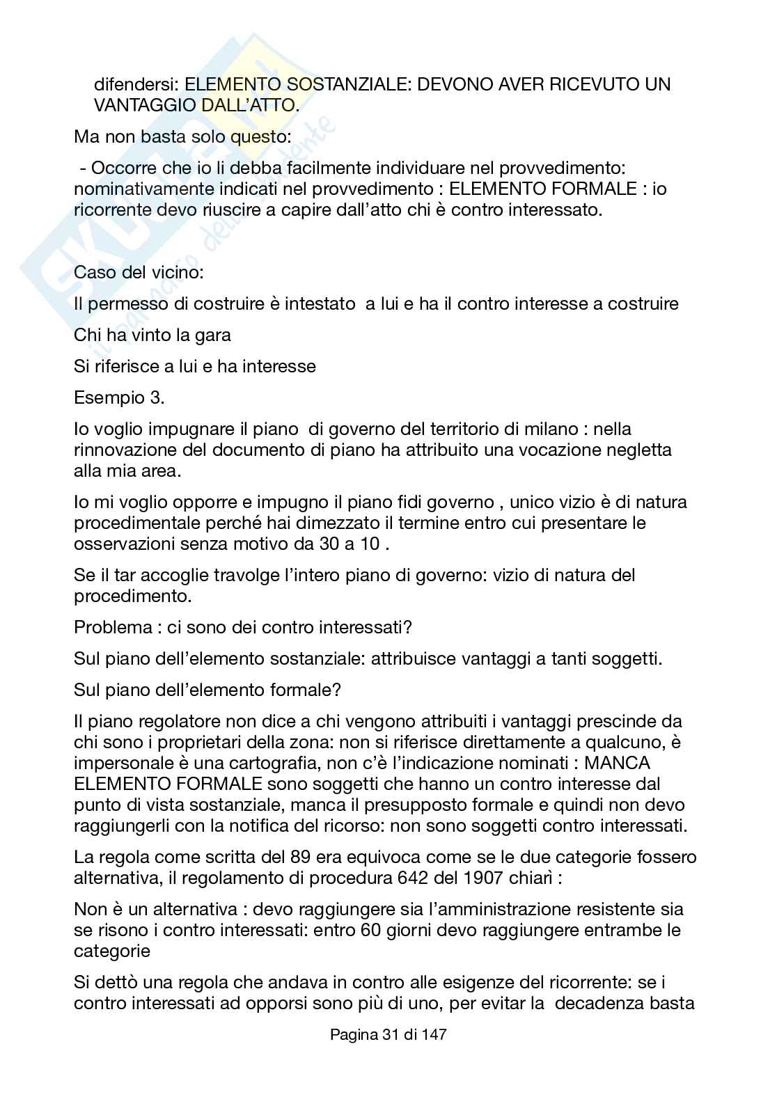 Elementi di giustizia amministrativa  Pag. 31