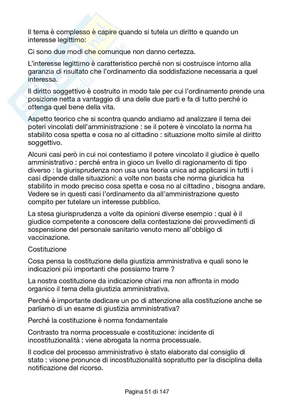 Elementi di giustizia amministrativa  Pag. 51