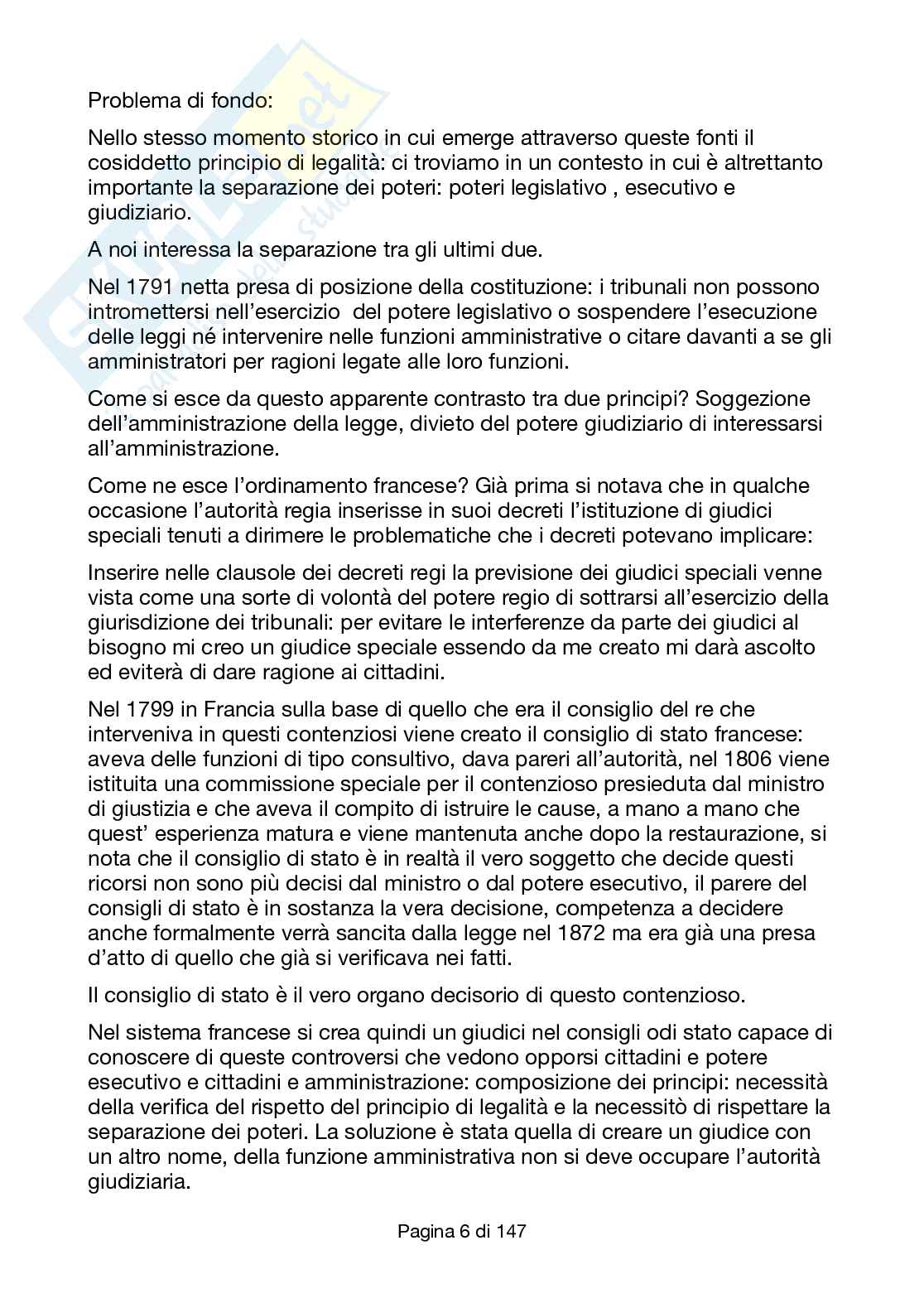Elementi di giustizia amministrativa  Pag. 6