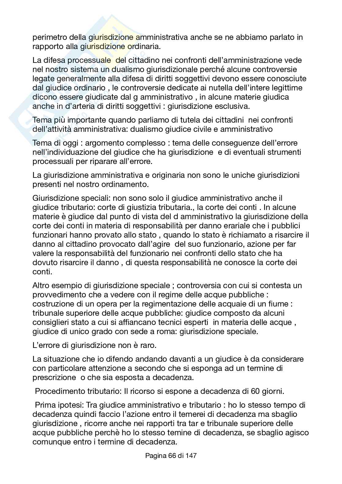 Elementi di giustizia amministrativa  Pag. 66