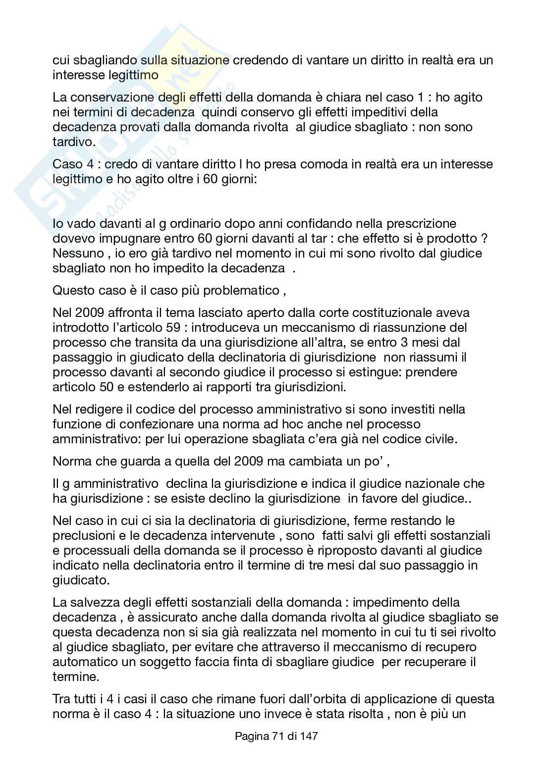 Elementi di giustizia amministrativa  Pag. 71