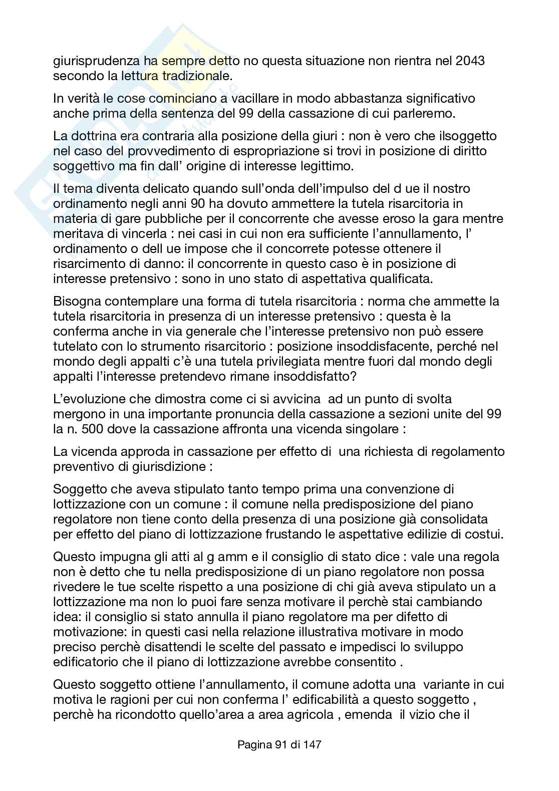 Elementi di giustizia amministrativa  Pag. 91