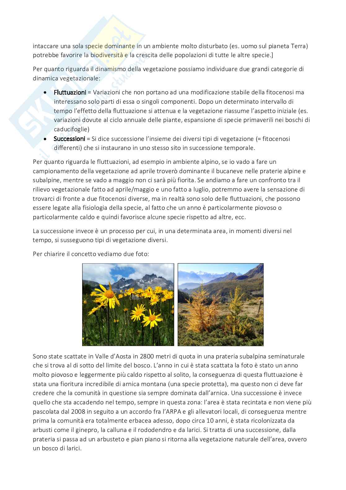 Conservazione e biodiversità vegetale Pag. 21