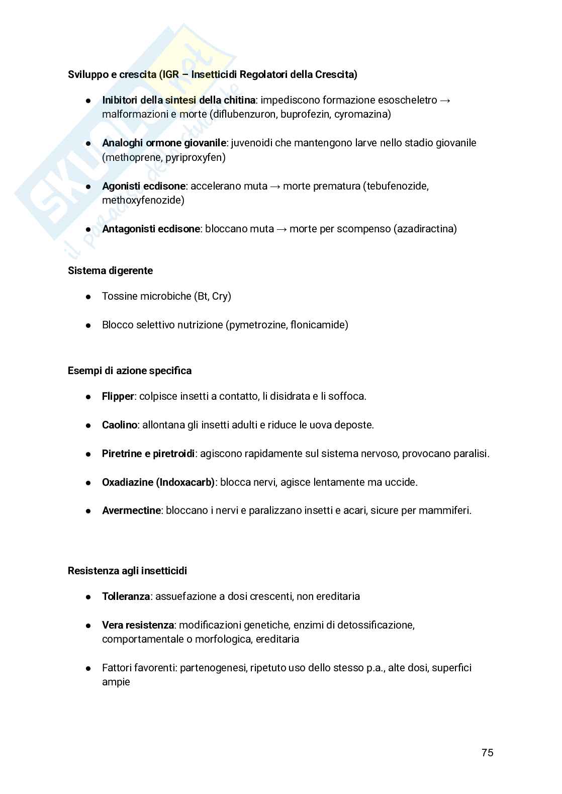 Appunti Entomologia viticola Pag. 76