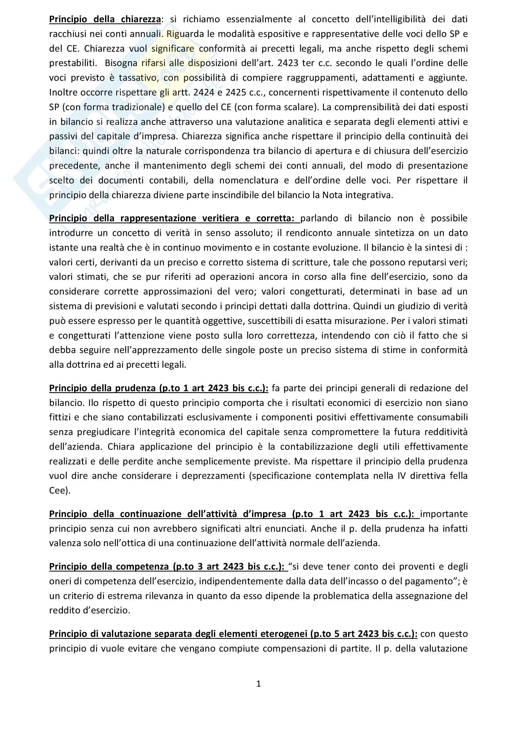 Appunti Di Contabilità E Bilancio Pdf