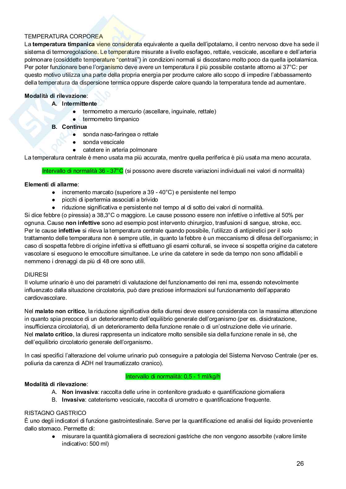 Rianimazione e terapia intensiva Pag. 26