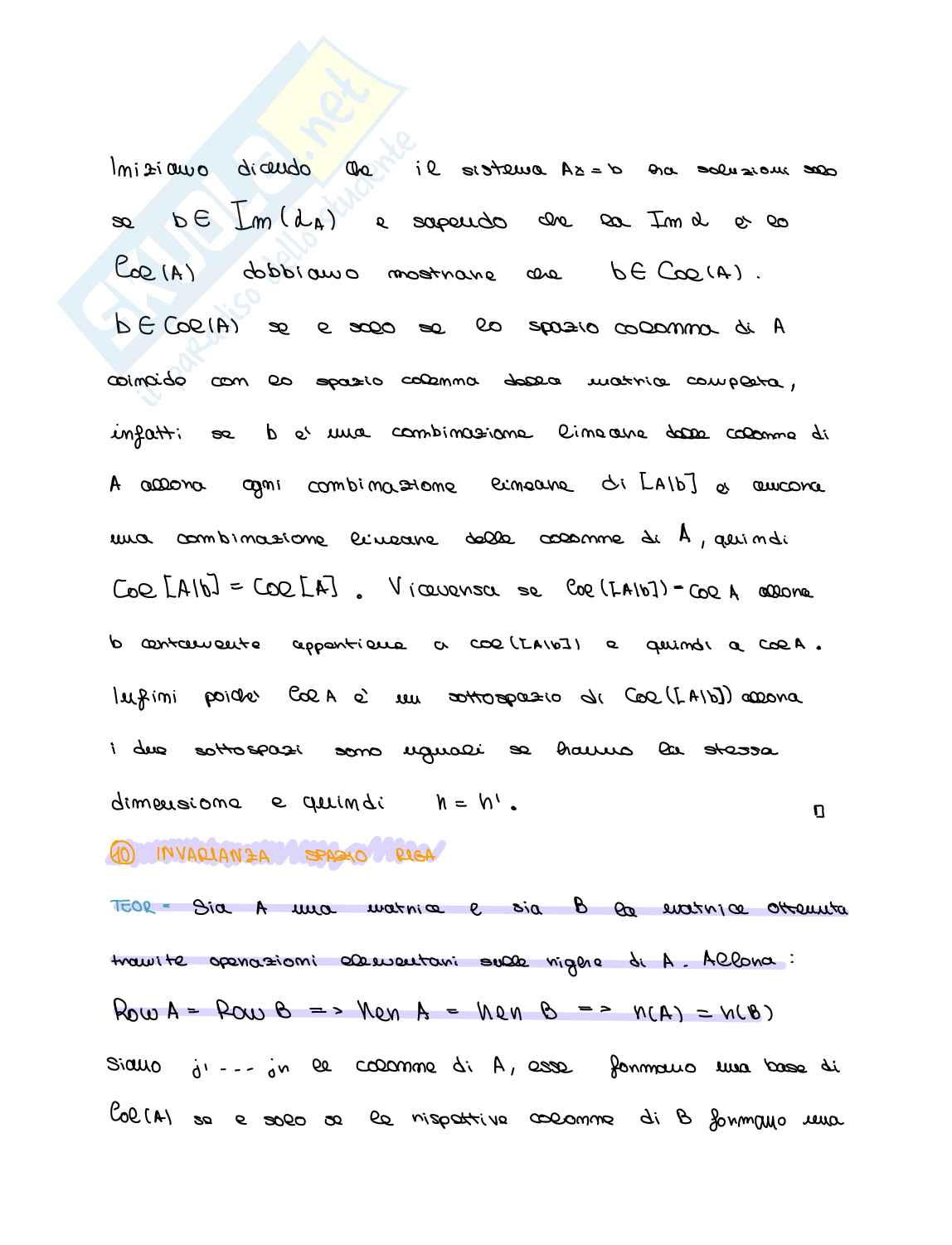 Teoremi con dimostrazioni scritti a mano Pag. 11