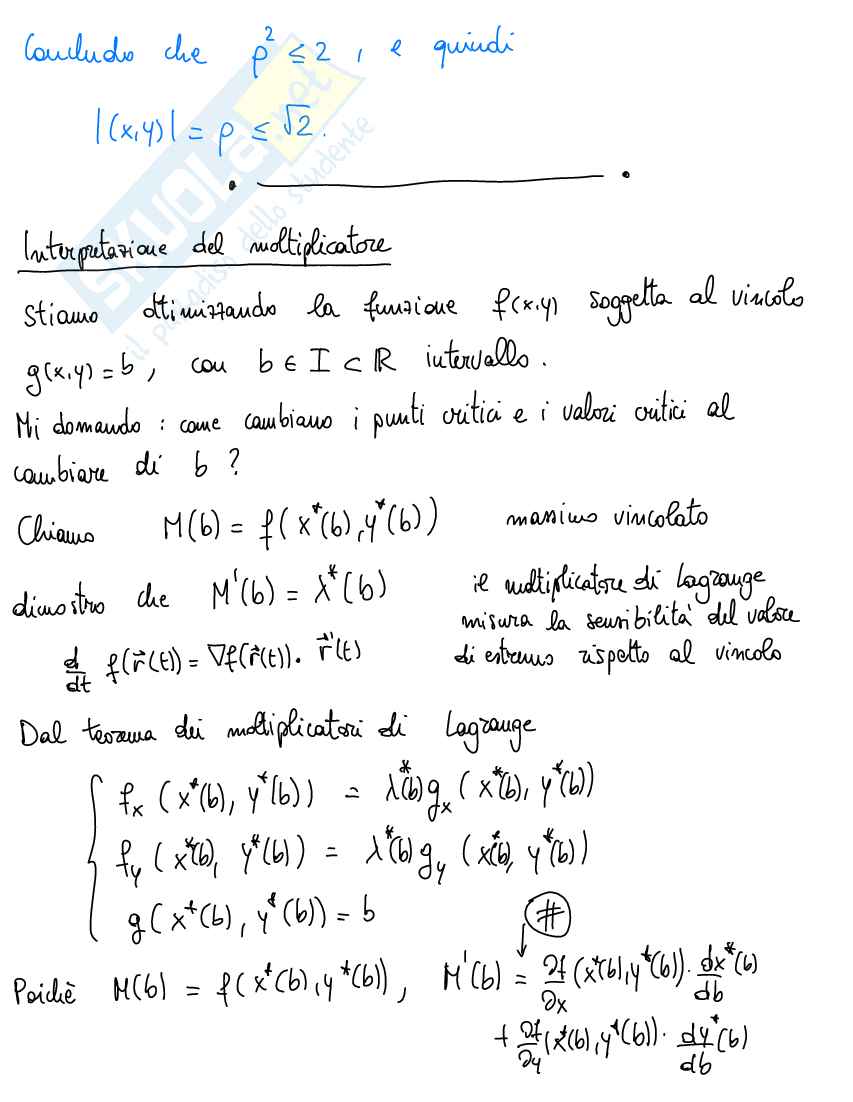 Funzioni di più variabili a valori vettoriali Pag. 26