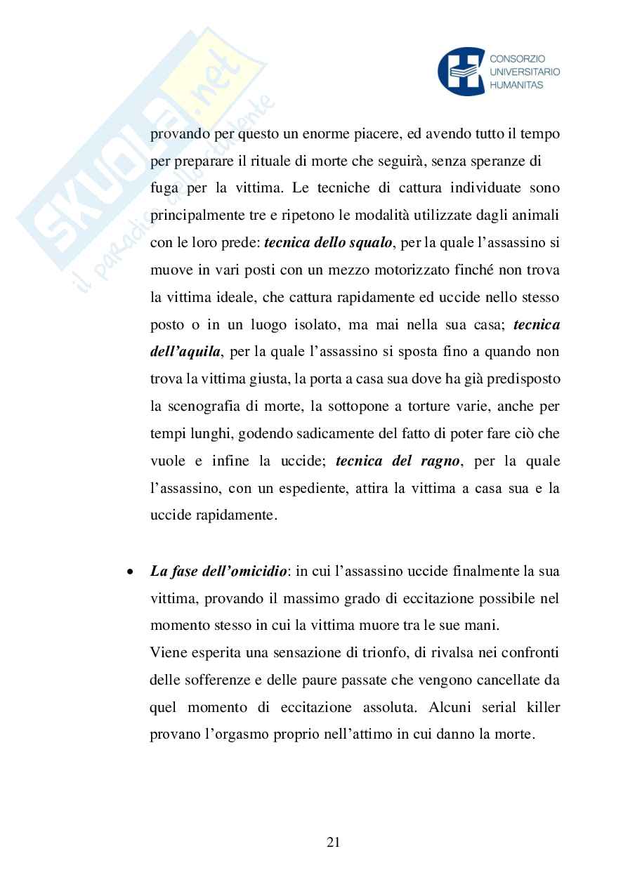 Serial Killer delle prostitute Pag. 21