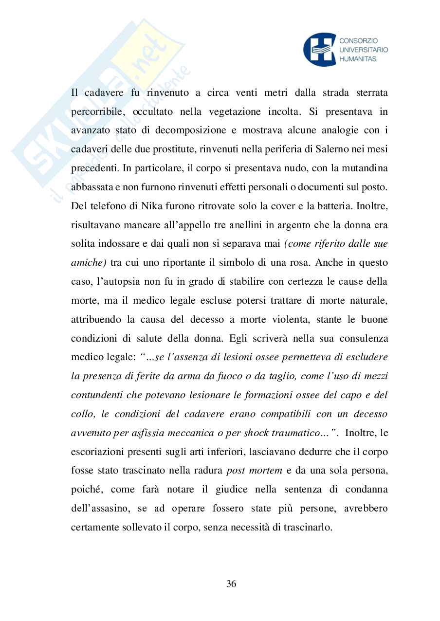 Serial Killer delle prostitute Pag. 36