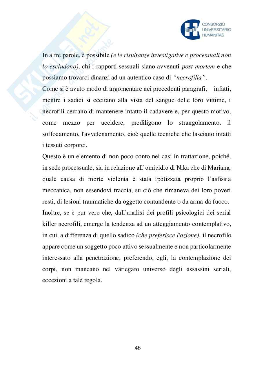 Serial Killer delle prostitute Pag. 46