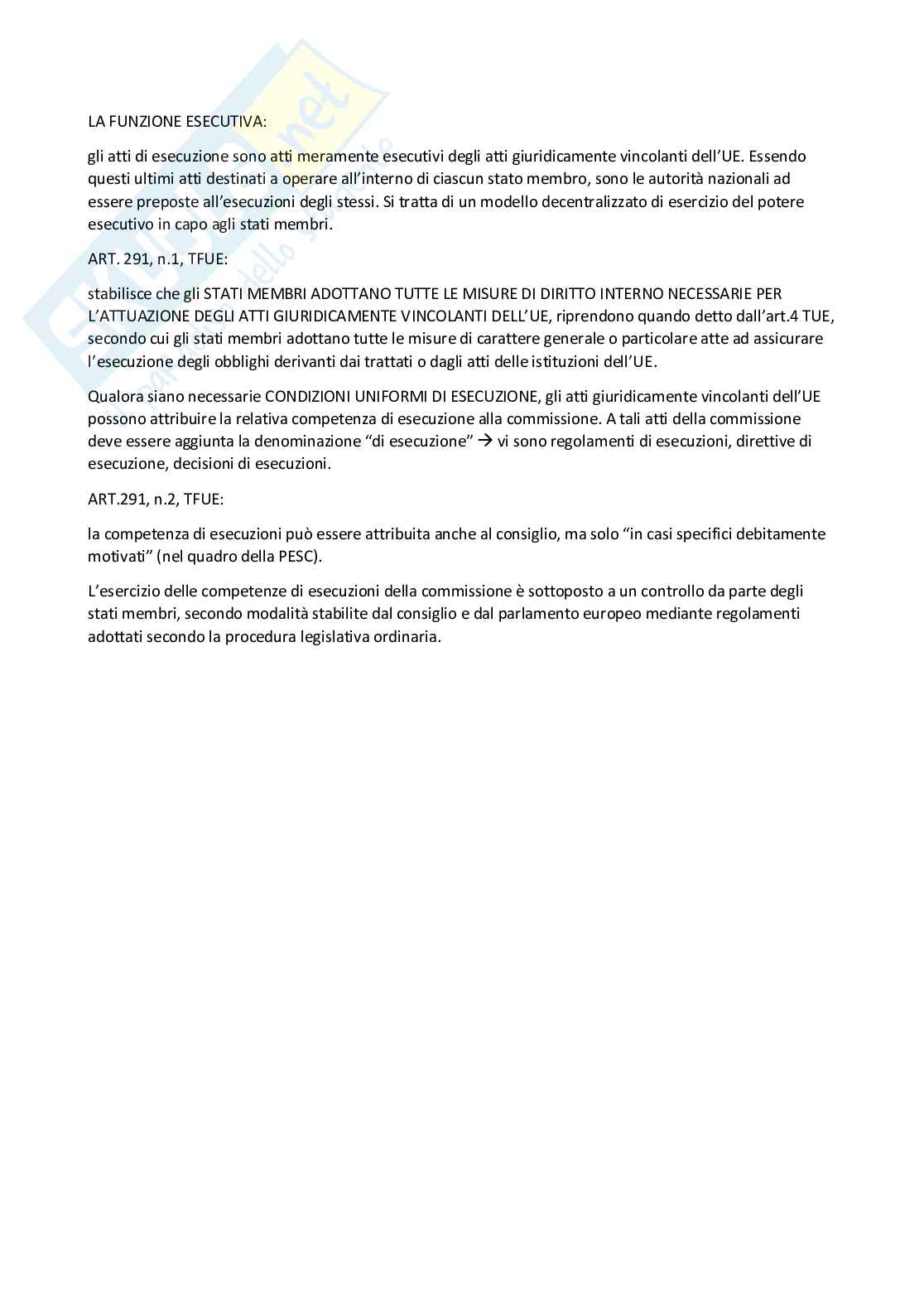 Appunti essenziali per il superamento dell'esame di diritto dell'Unione Europea Pag. 41