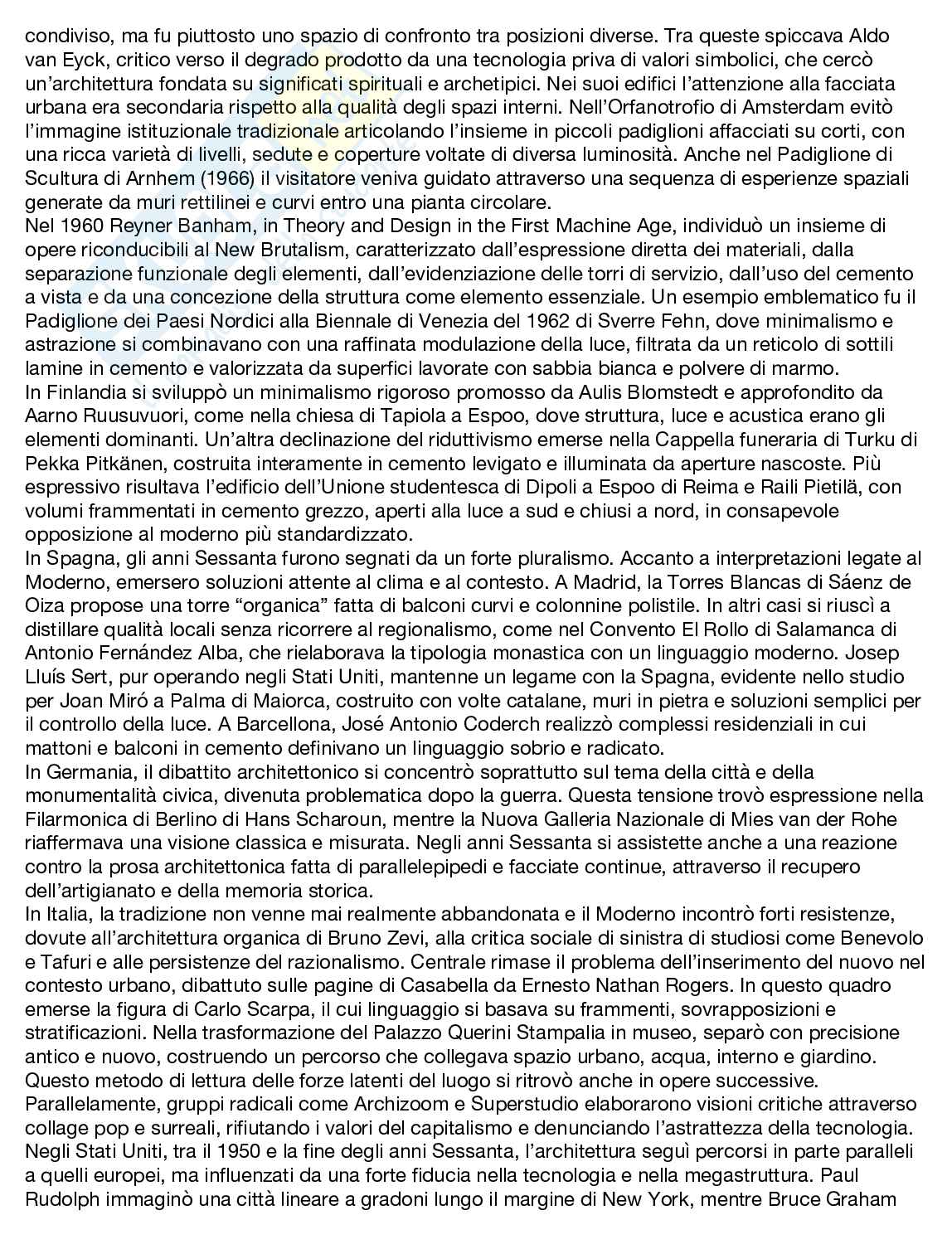 Consegna appunti parte tre di Storia dell’architettura contemporanea Pag. 16