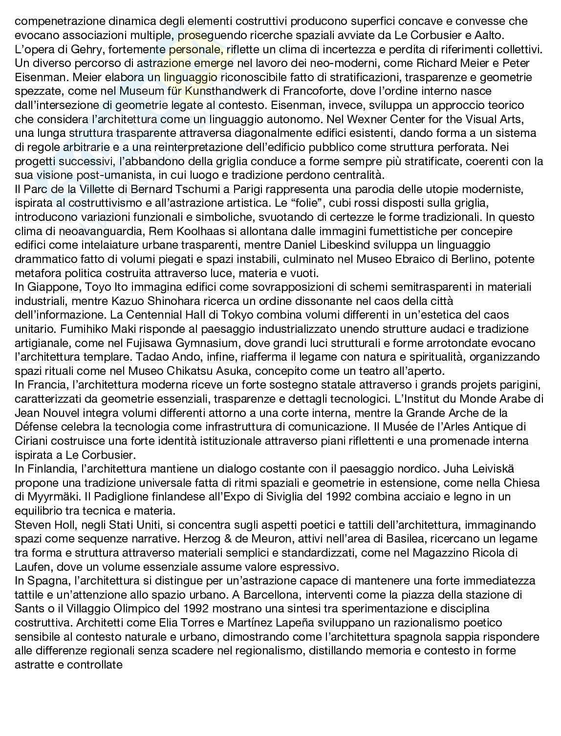 Consegna appunti parte tre di Storia dell’architettura contemporanea Pag. 21