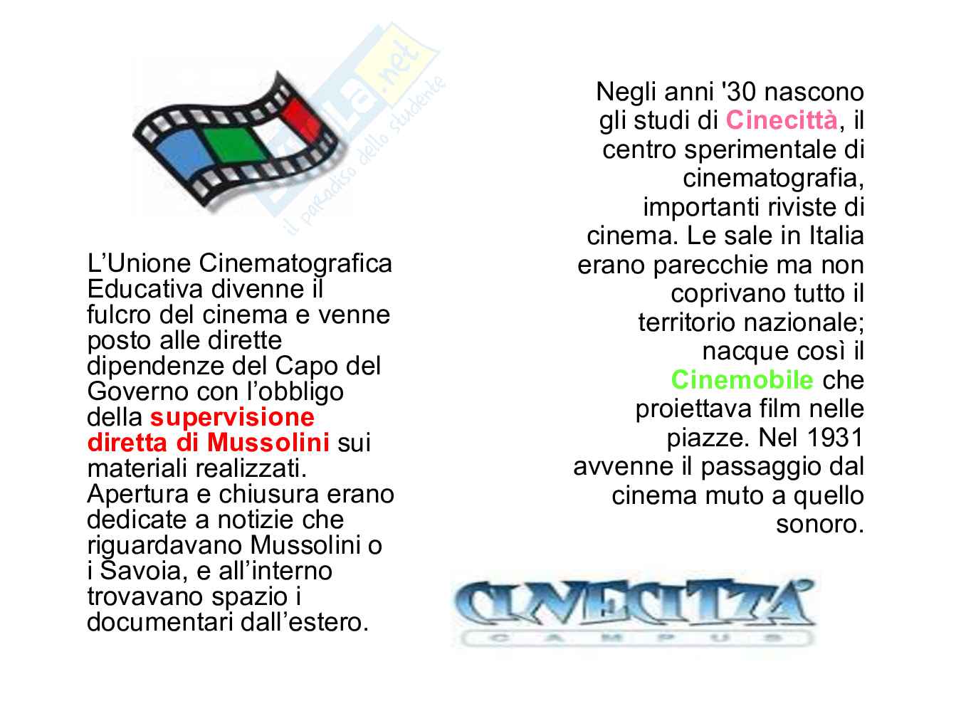 I MASS MEDIA Pag. 16