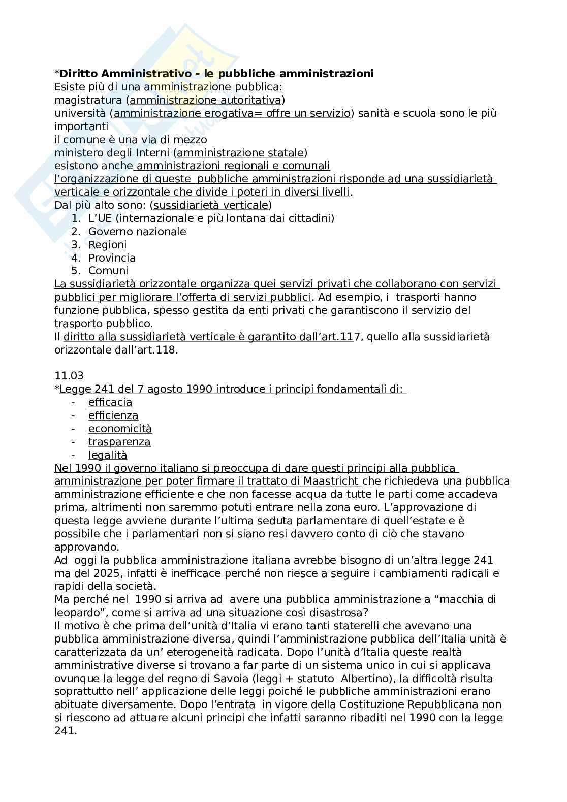 Diritto urbanistico del territorio Pag. 11