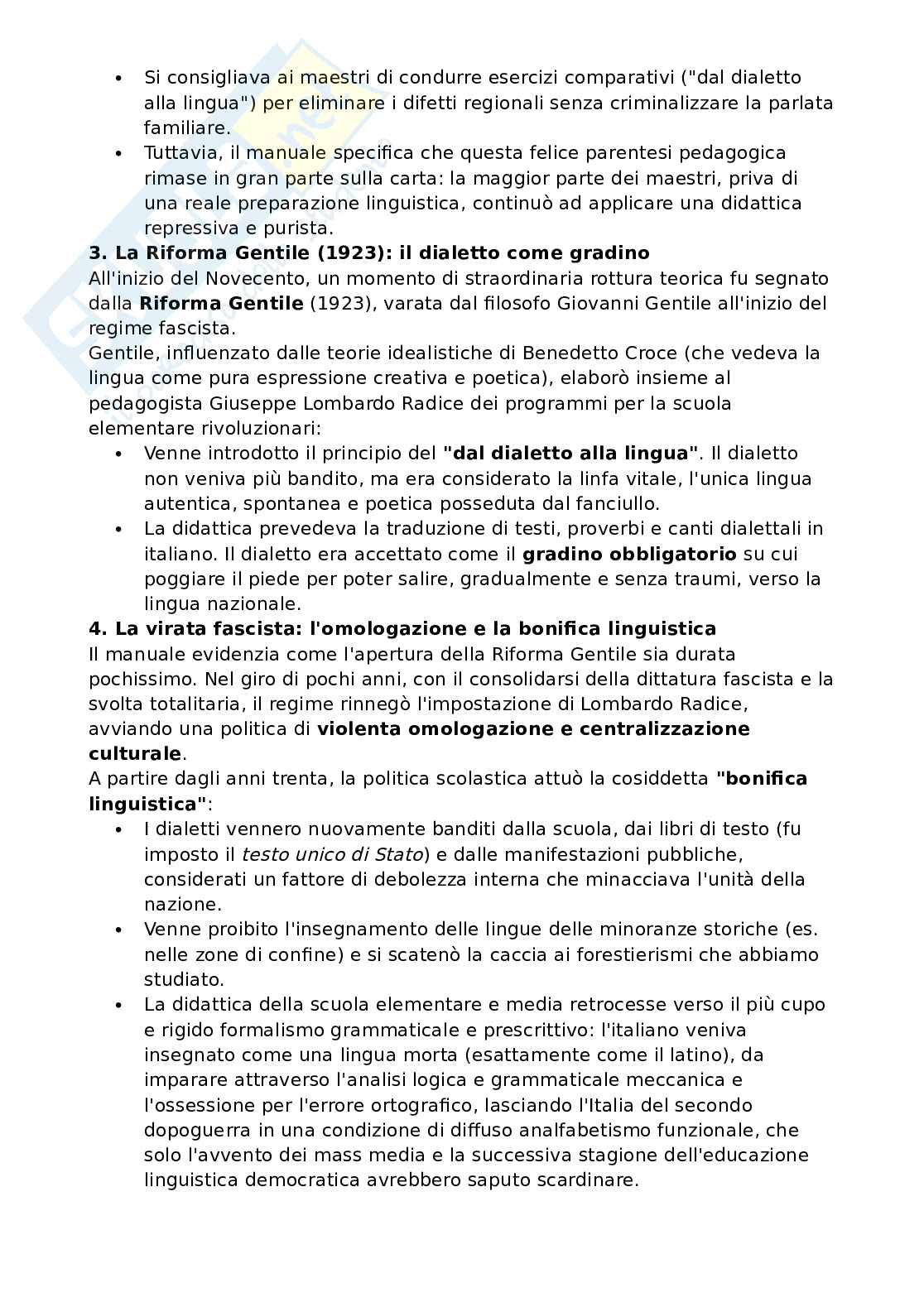 Riassunto esame Teoria del cinema, Prof. Rossi Fabio, libro consigliato Manuale di linguistica italiana, Assenza, Rossi, Ruggiano Pag. 91