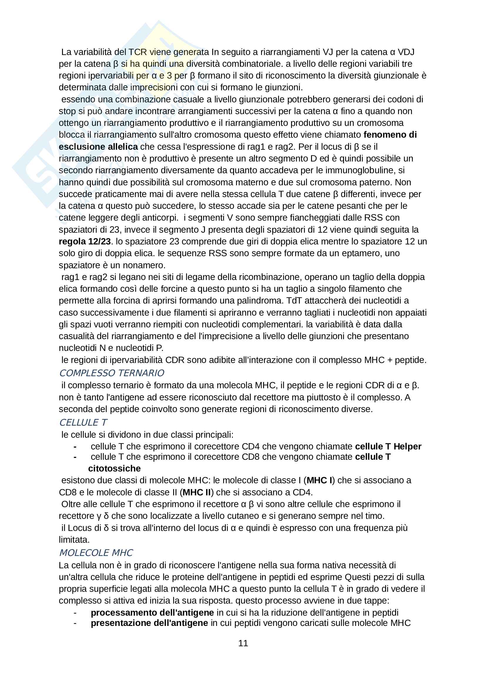 Immunologia Pag. 11