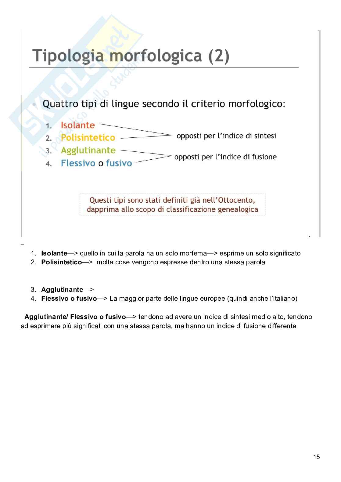 Linguistica generale Pag. 16