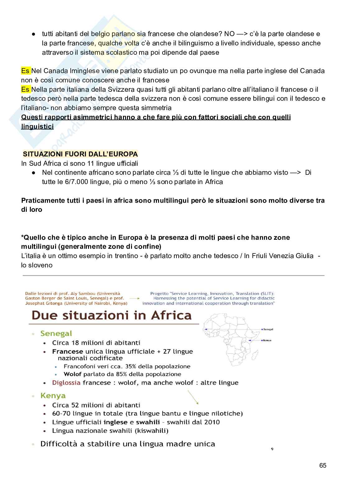 Linguistica generale Pag. 66