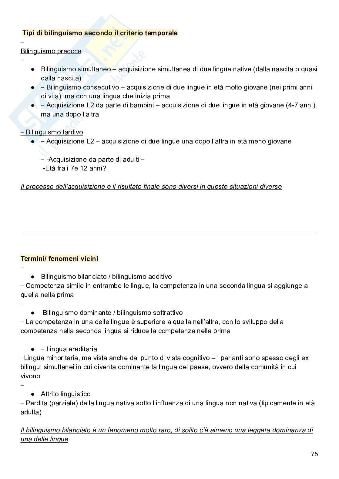 Linguistica generale Pag. 76