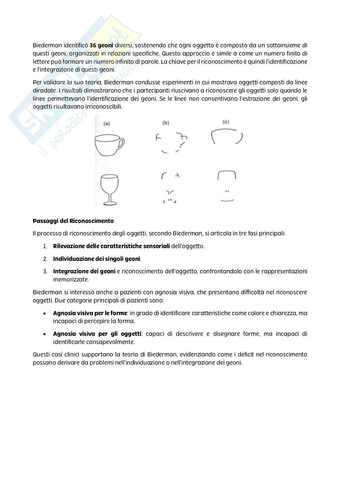 Psicologia generale - parte I Pag. 41