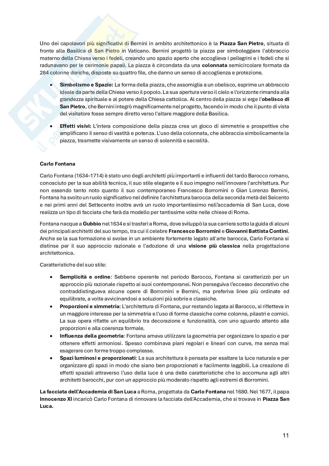 Appunti di Storia dell'architettura 2 Pag. 11