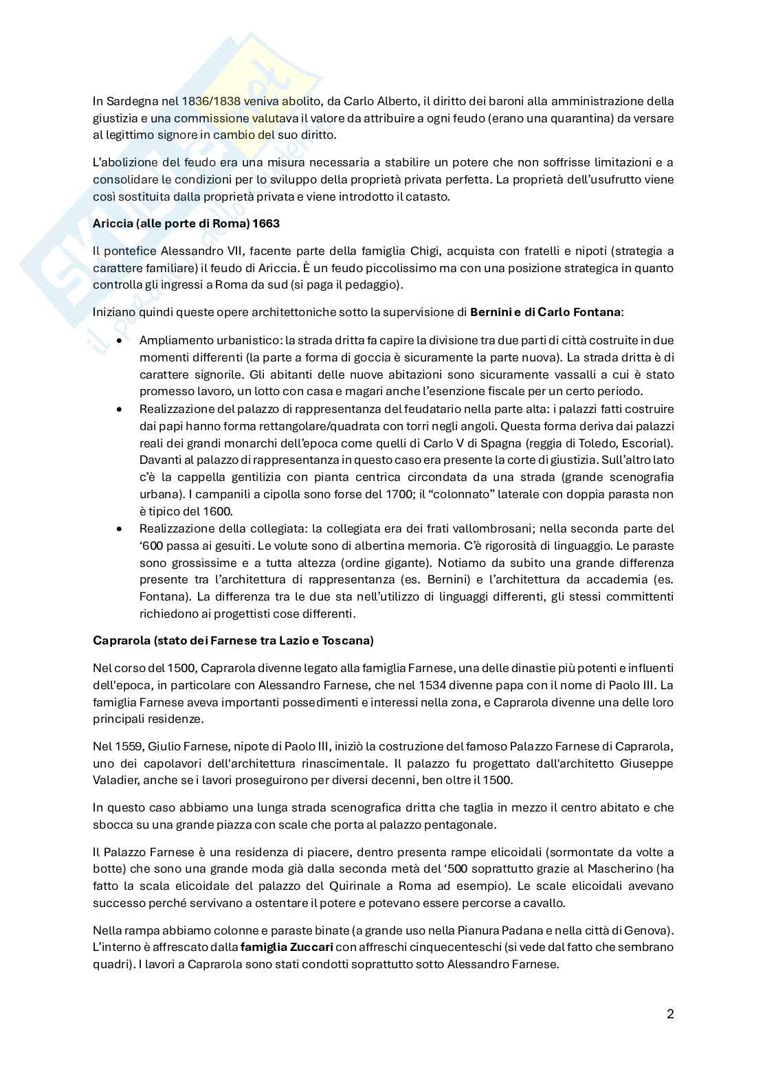 Appunti di Storia dell'architettura 2 Pag. 2