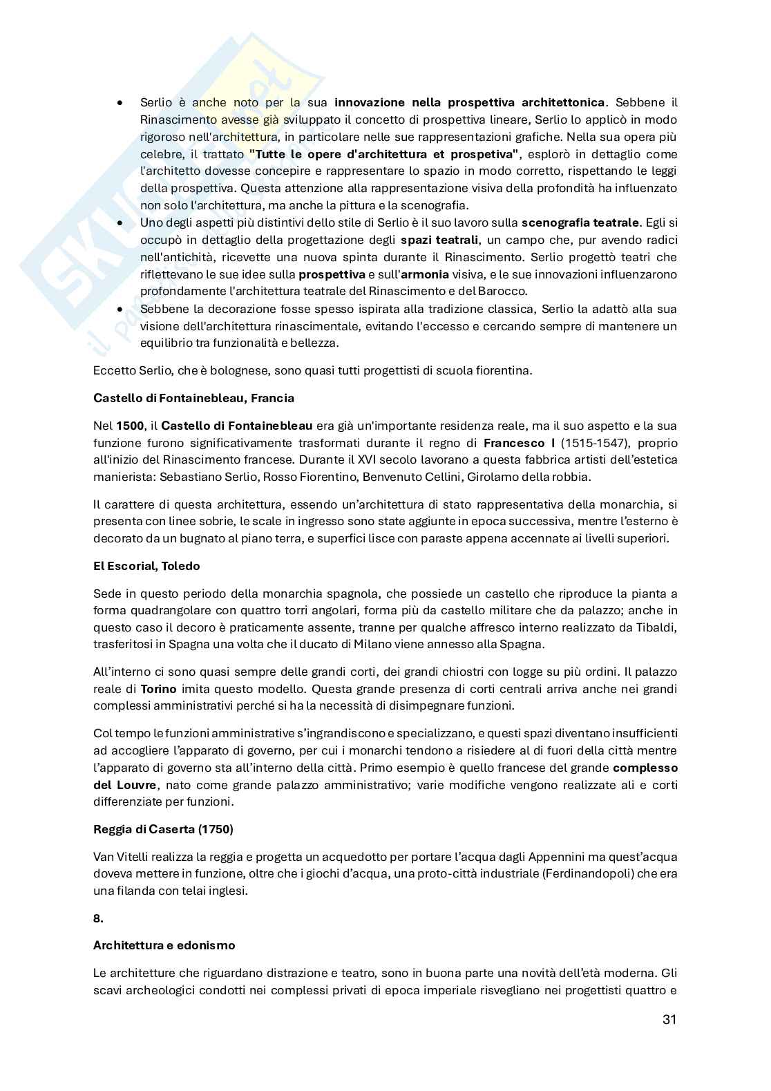 Appunti di Storia dell'architettura 2 Pag. 31