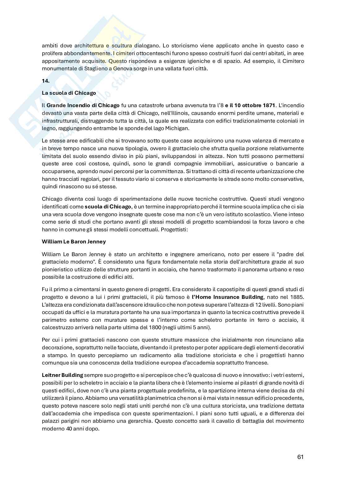 Appunti di Storia dell'architettura 2 Pag. 61