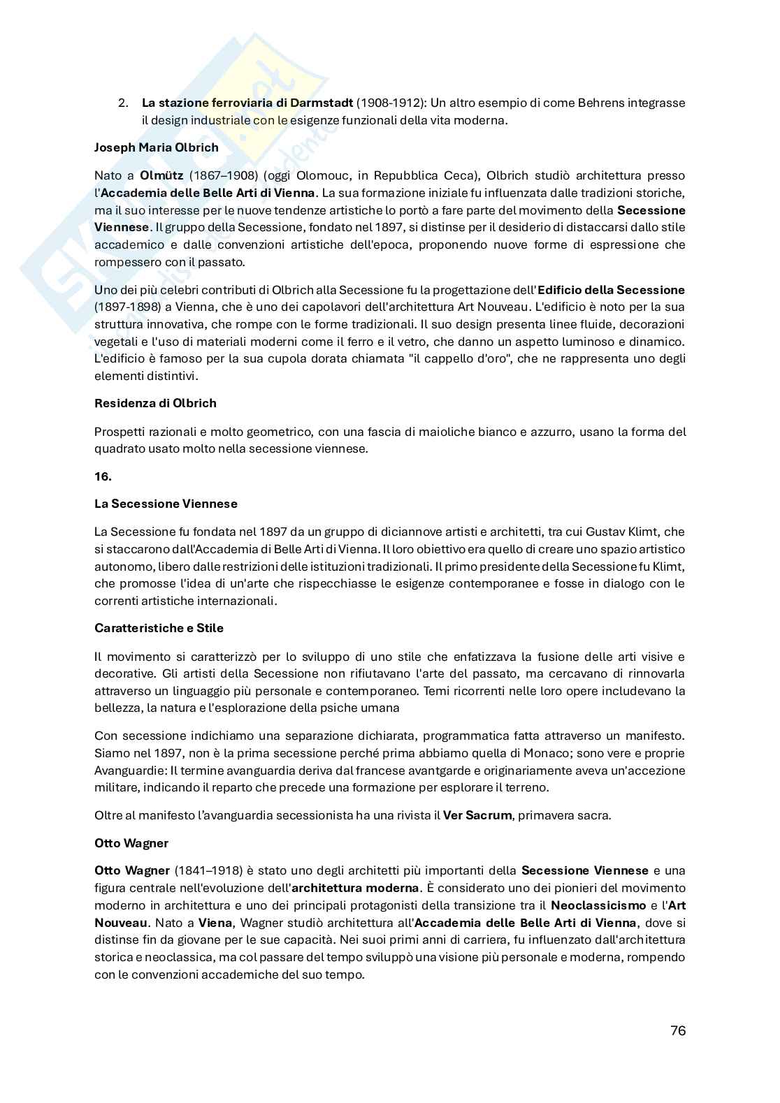 Appunti di Storia dell'architettura 2 Pag. 76