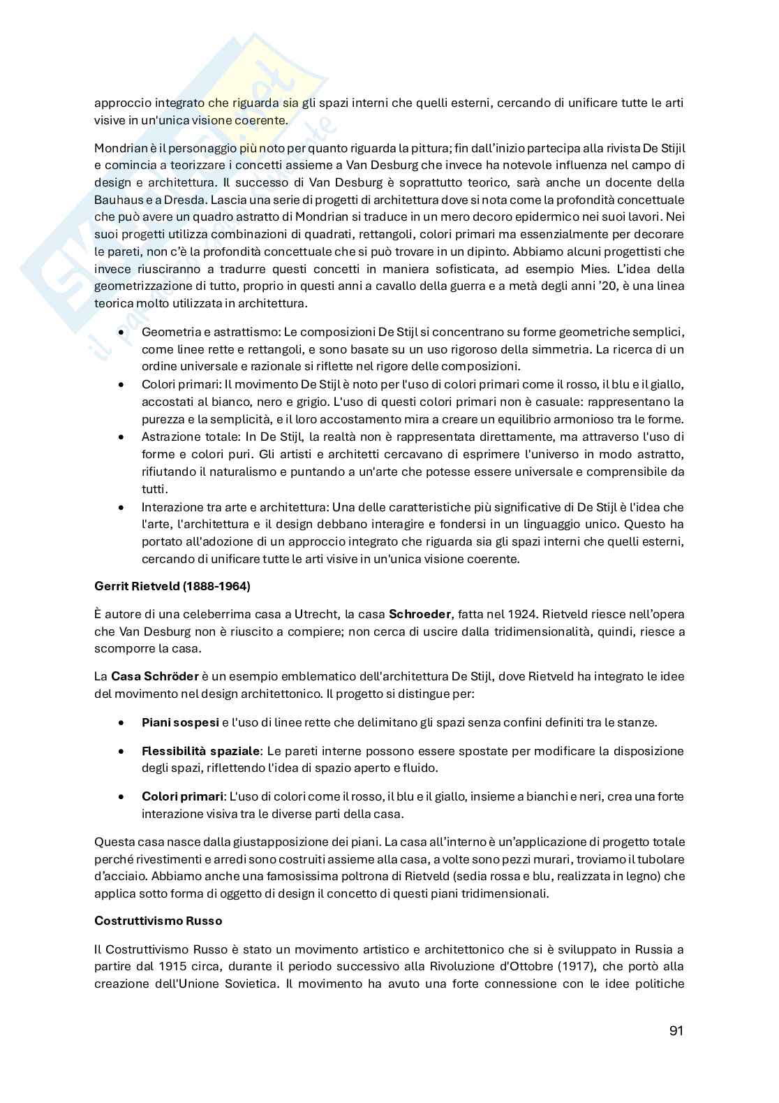 Appunti di Storia dell'architettura 2 Pag. 91