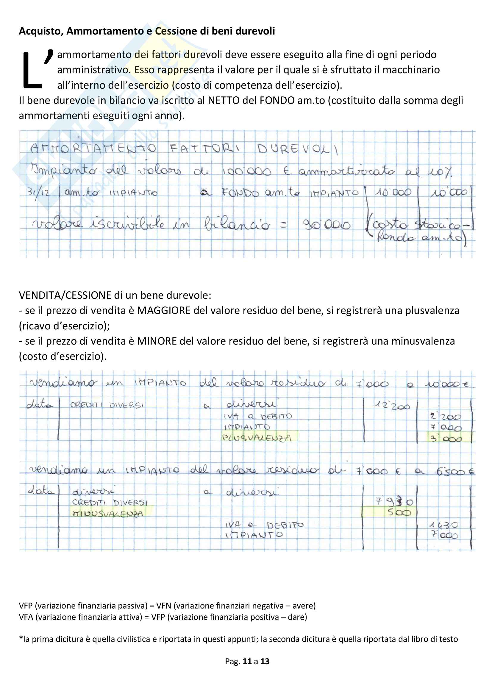 Appunti economia aziendale Contabilità (PD) Pag. 11