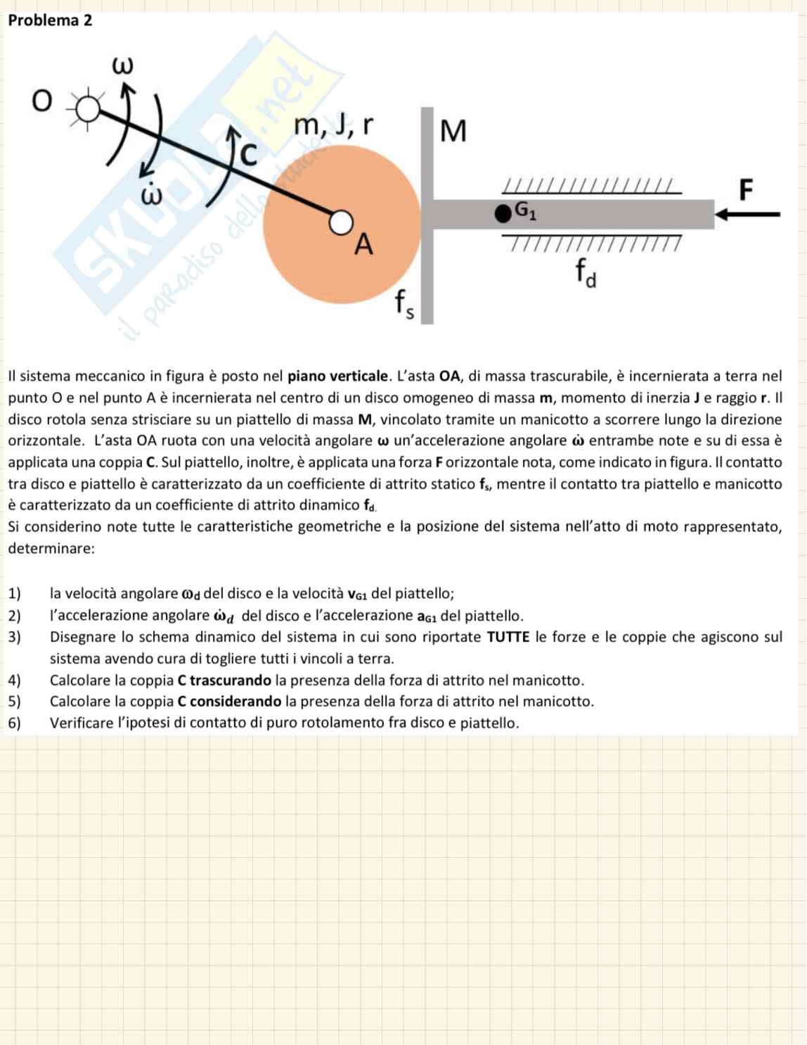 Esami svolti Meccanica applicata alle macchine Pag. 21