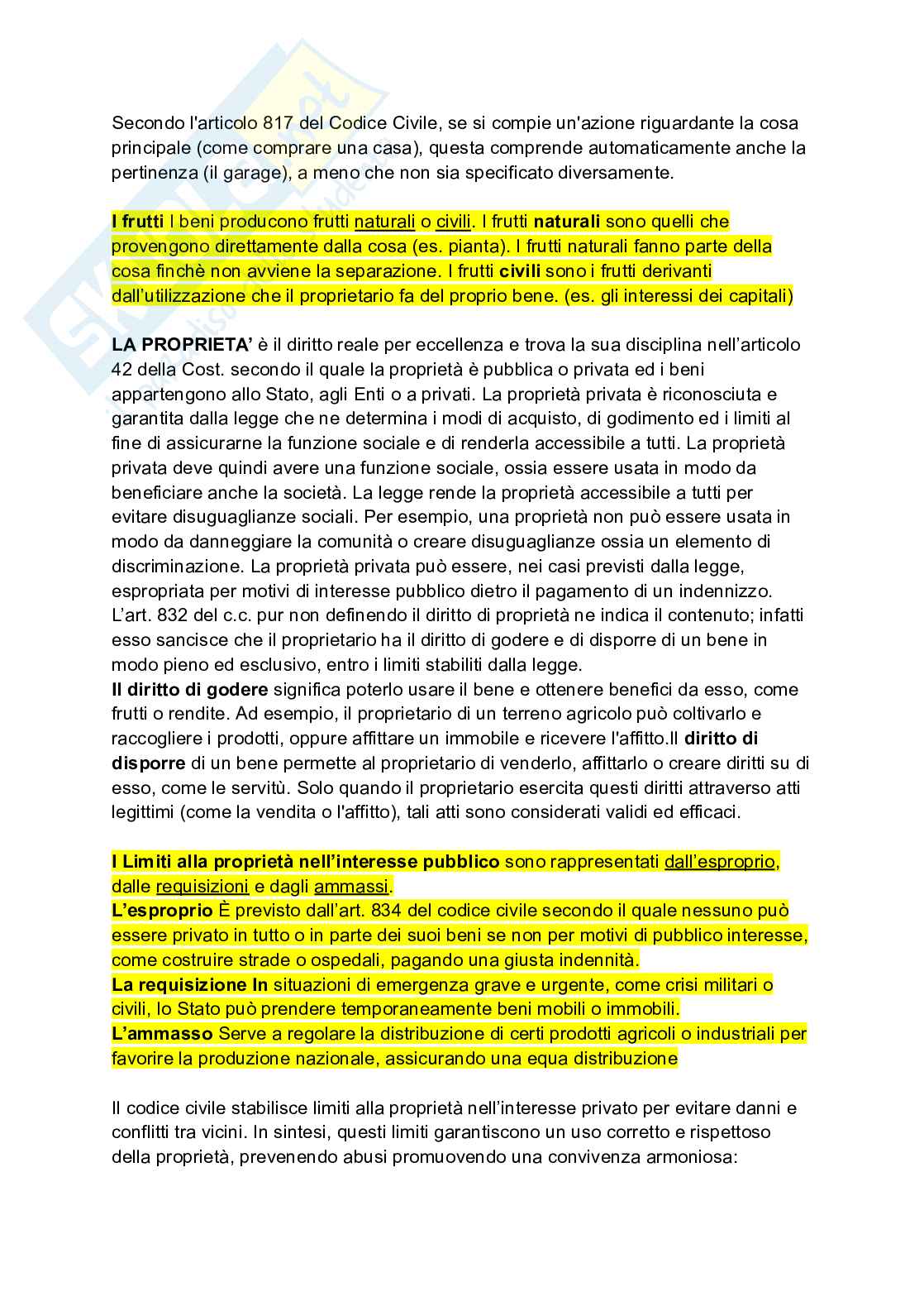 Riassunto esame Diritto privato, Prof. Messinetti Raffaella, libro consigliato Diritto privato, Roppo Pag. 16