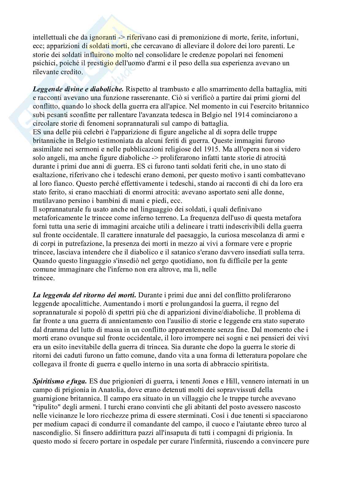 Riassunto esame Storia contemporanea, Prof. Di Figlia Matteo, libro consigliato Il lutto e la memoria, Jay Winter Pag. 16