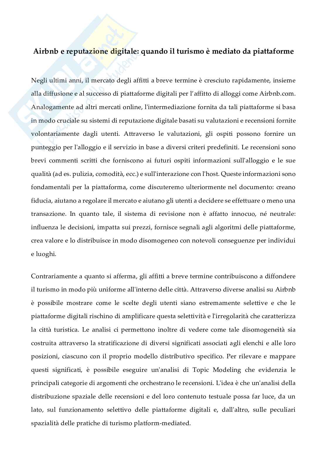 Sistemi di reputazione digitale e marketing del territorio Pag. 31
