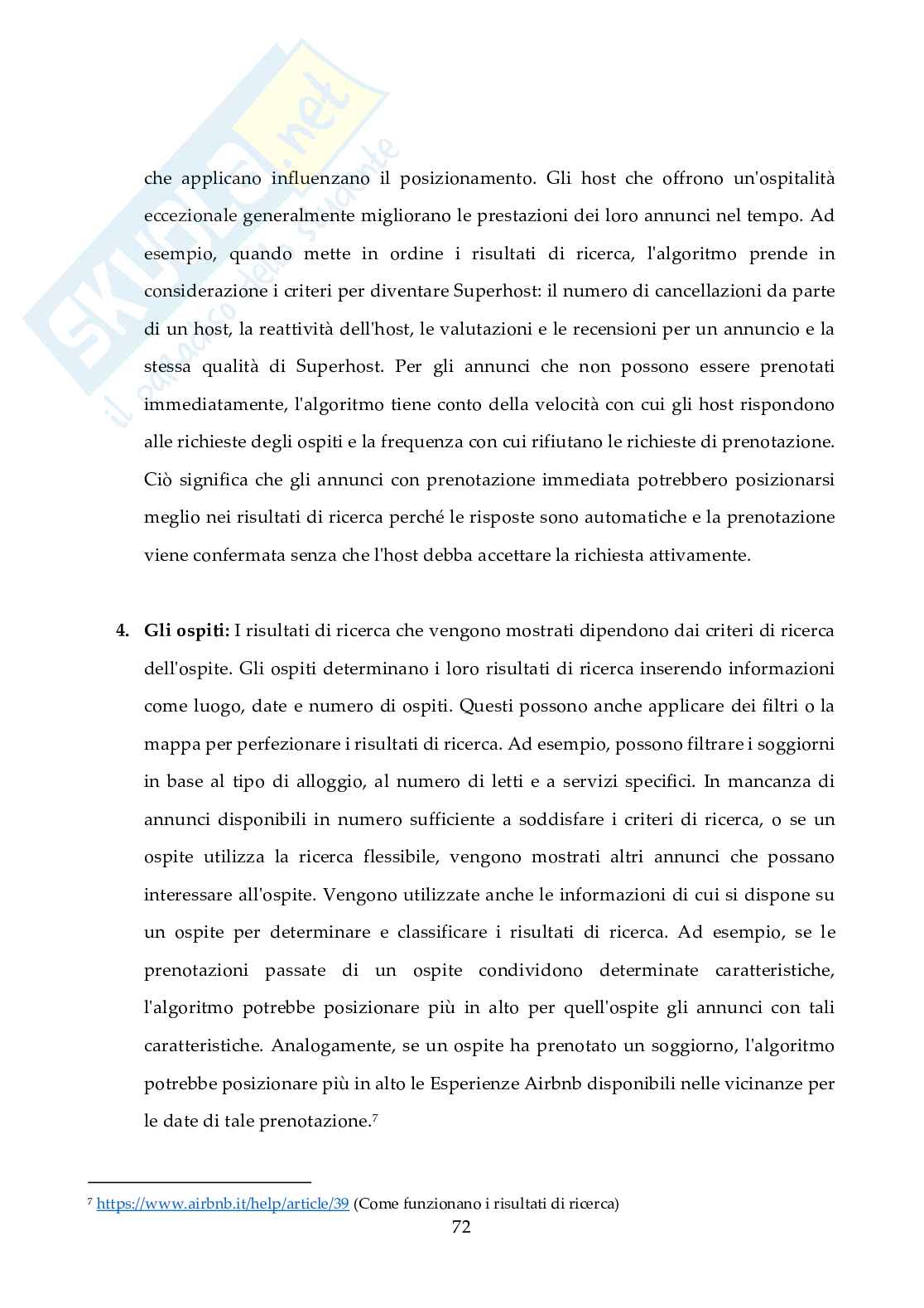 Sistemi di reputazione digitale e marketing del territorio Pag. 76