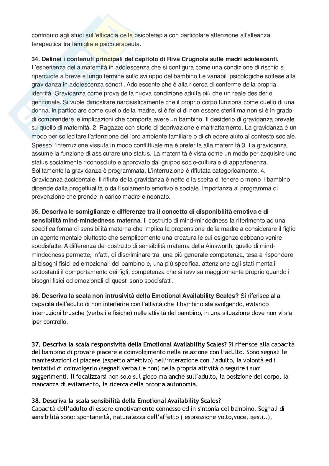 Psicologia e Analisi delle relazioni interpersonali - Paniere compilato Pag. 76