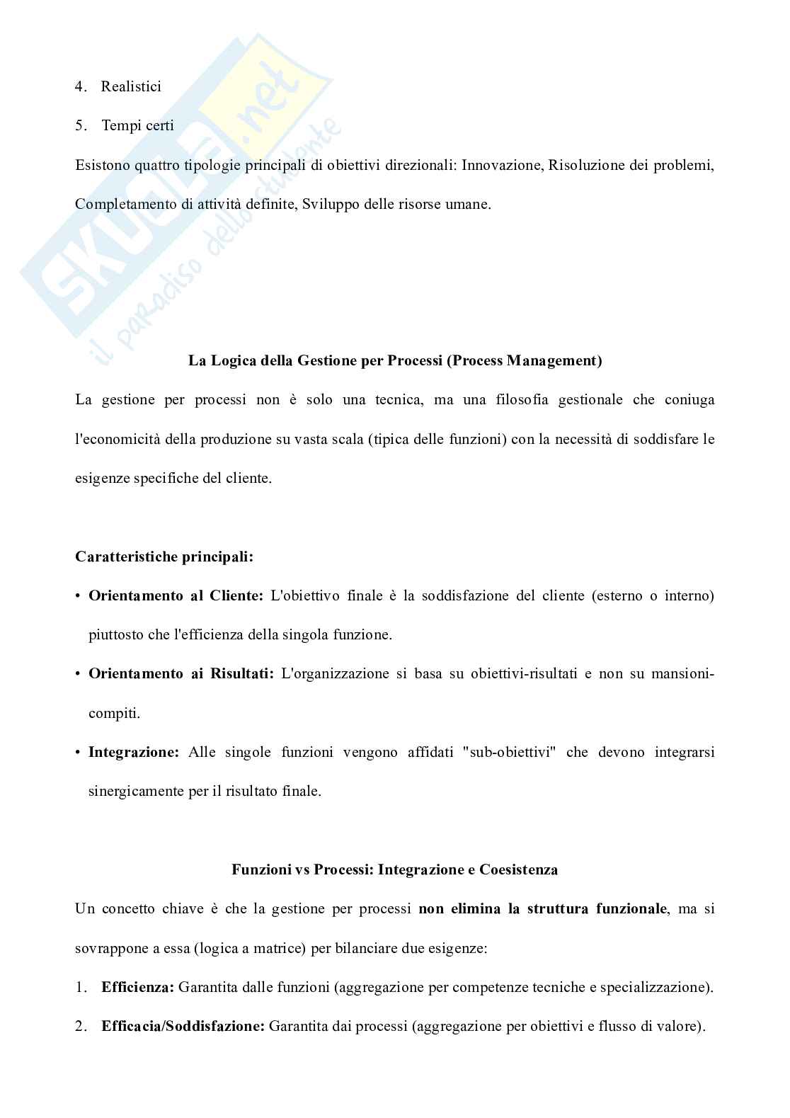 Organizzazione aziendale e marketing: teorie, strutture, processi (BPM) e Marketing Mix Pag. 16