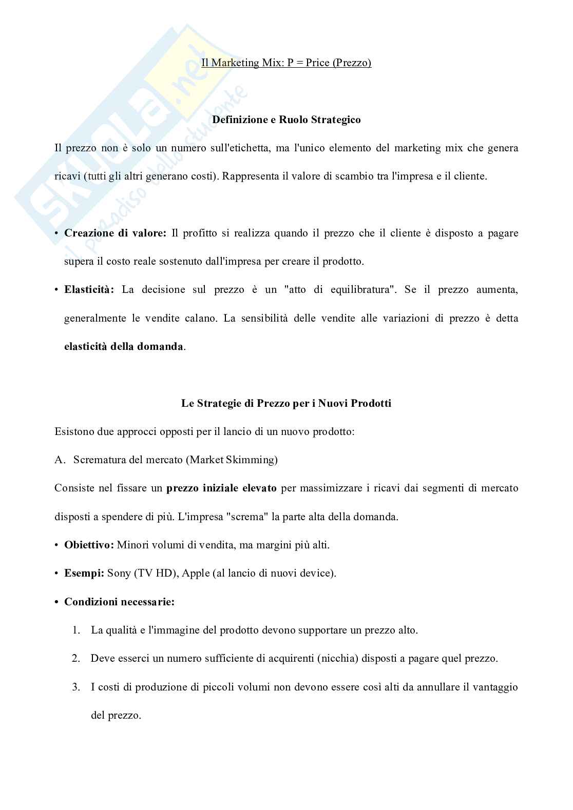 Organizzazione aziendale e marketing: teorie, strutture, processi (BPM) e Marketing Mix Pag. 31