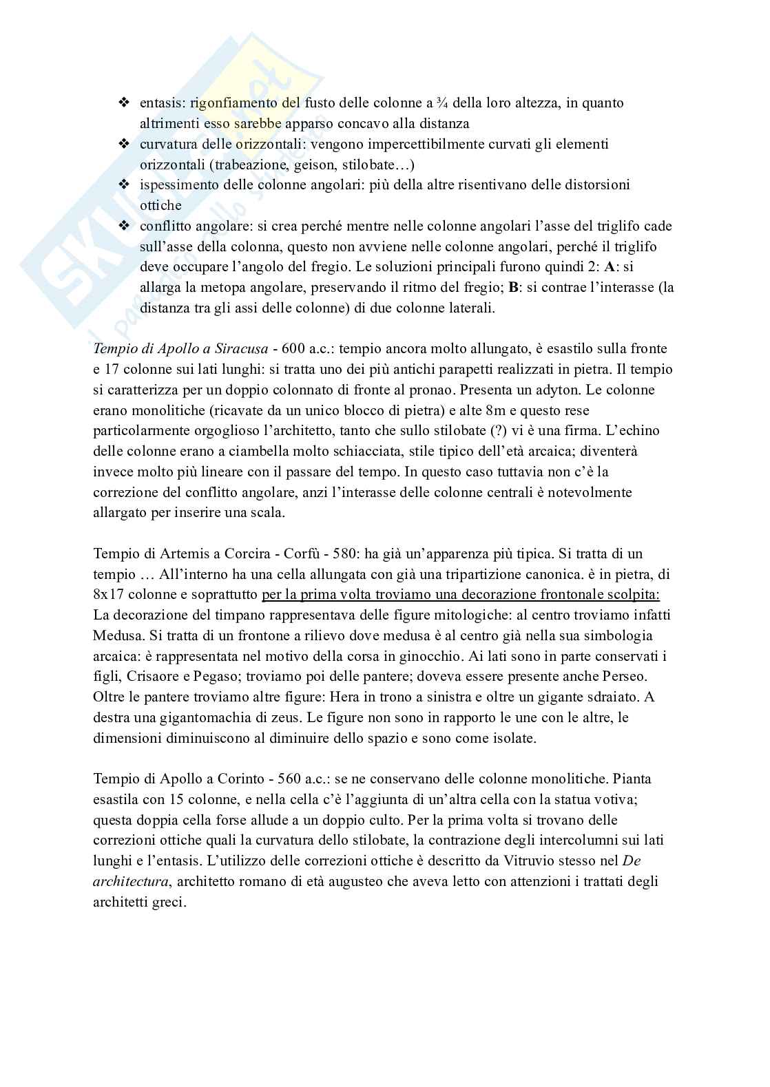 Riassunto esame Archeologia e storia del'arte greca, Prof. Romeo Ilaria, libro consigliato Arte greca dal decimo al primo secolo a.C., Bejor, Castoldi, Lamburgo Pag. 11