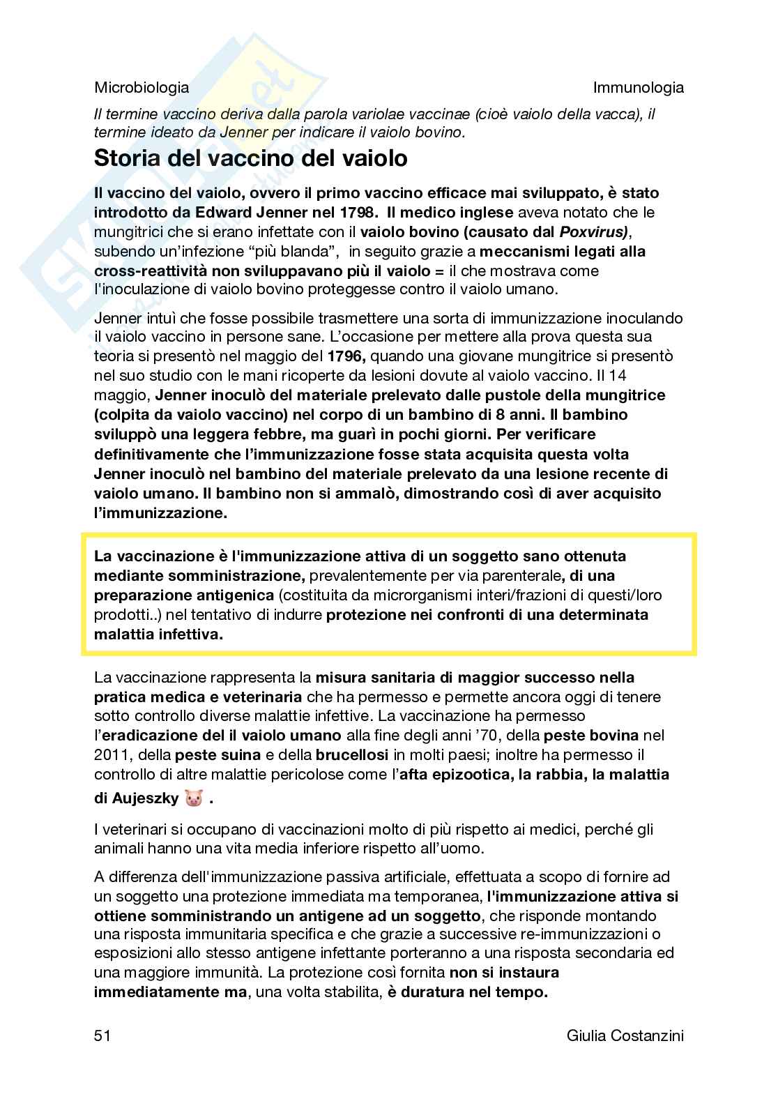 Microbiologia - immunologia Pag. 51