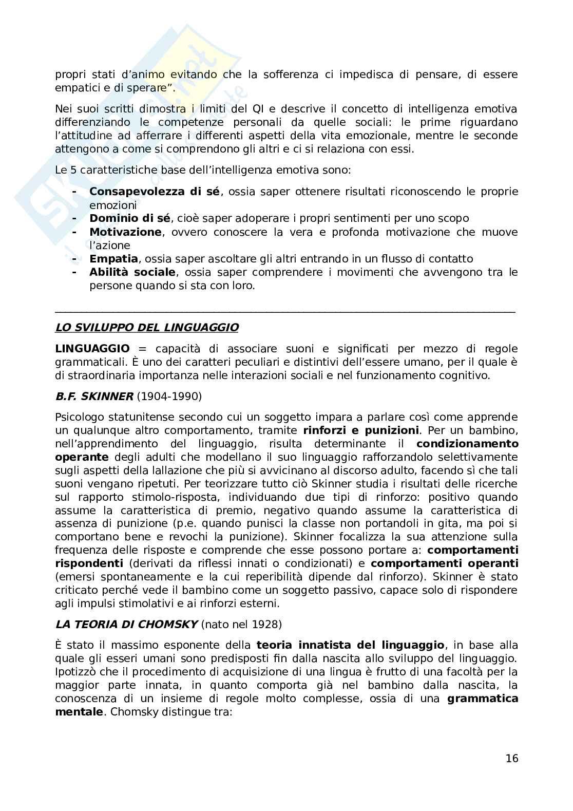 Psicologia della disabilità e dell'integrazione Pag. 16